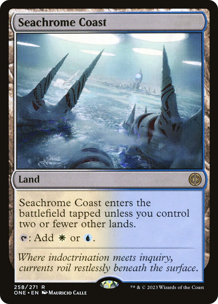 Seachrome Coast [Phyrexia: All Will Be One] | Exor Games Summserside