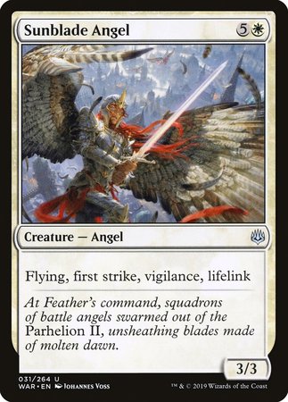 Sunblade Angel [War of the Spark] | Exor Games Summserside