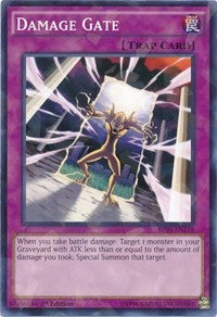 Damage Gate (Shatterfoil) [BP03-EN218] Common | Exor Games Summserside