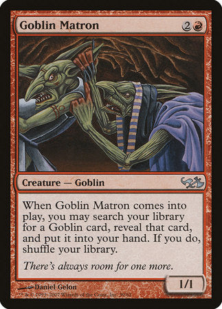 Goblin Matron [Duel Decks: Elves vs. Goblins] | Exor Games Summserside