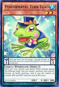 Performapal Turn Toad [DUEA-EN010] Rare | Exor Games Summserside