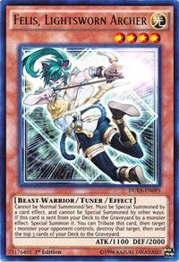 Felis, Lightsworn Archer [DUEA-EN095] Ultra Rare | Exor Games Summserside