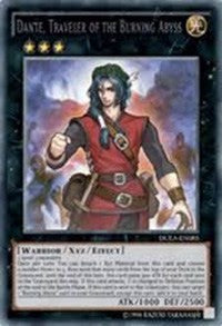 Dante, Traveler of the Burning Abyss [DUEA-EN085] Secret Rare | Exor Games Summserside