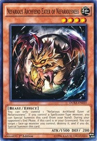 Nefarious Archfiend Eater of Nefariousness [DUEA-EN035] Common | Exor Games Summserside