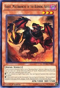 Graff, Malebranche of the Burning Abyss [DUEA-EN083] Rare | Exor Games Summserside