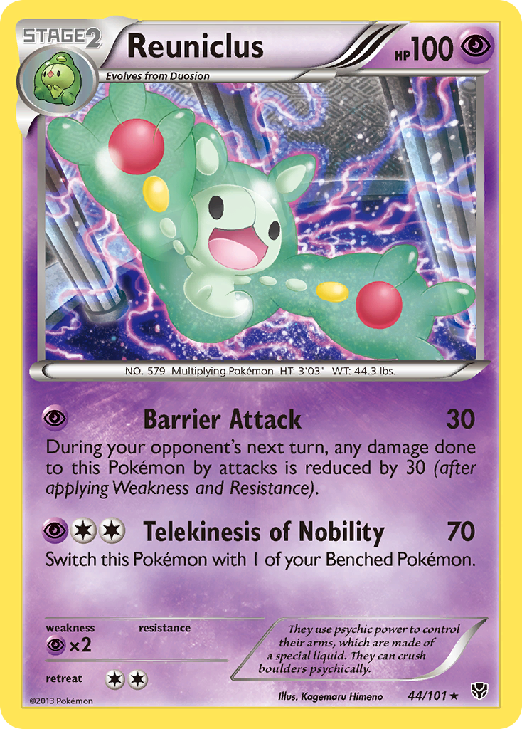 Reuniclus (44/101) [Black & White: Plasma Blast] | Exor Games Summserside