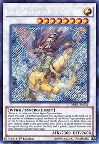 Baxia, Brightness of the Yang Zing [DUEA-EN051] Secret Rare | Exor Games Summserside