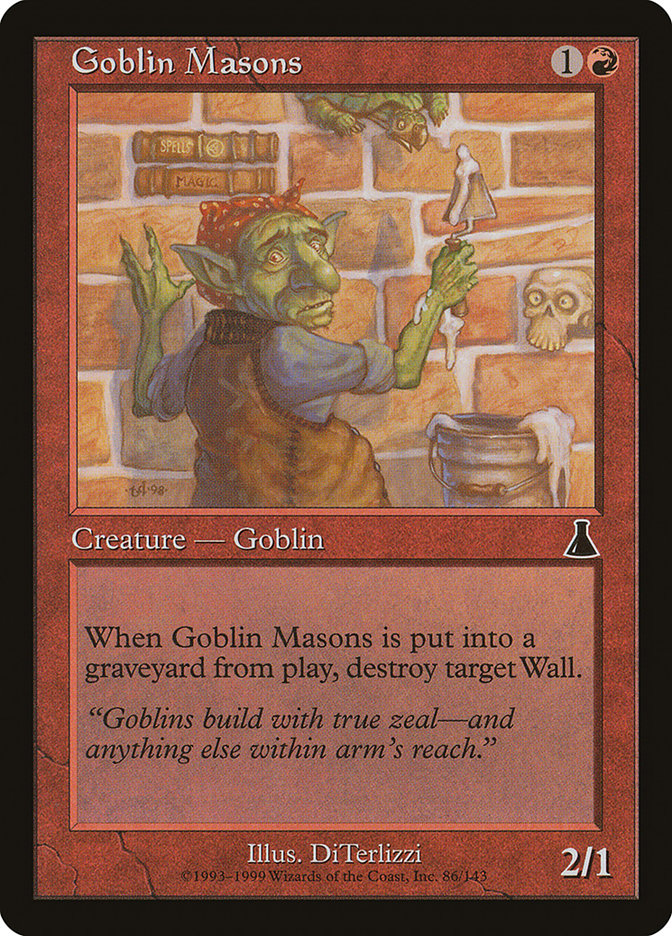 Goblin Masons [Urza's Destiny] | Exor Games Summserside