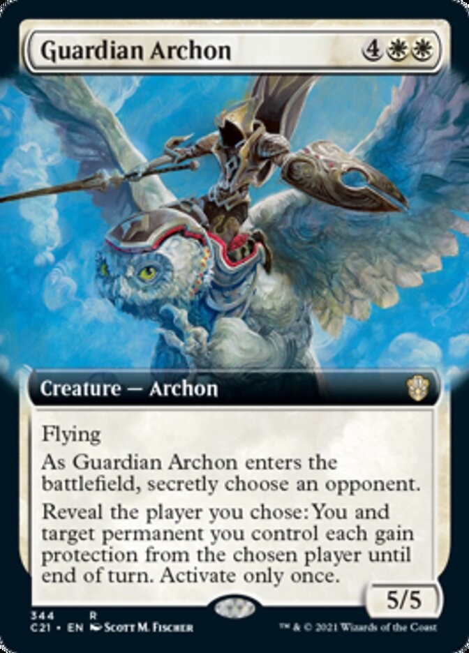 Guardian Archon (Extended) [Commander 2021] | Exor Games Summserside