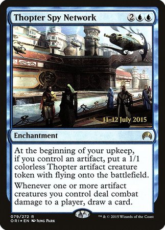 Thopter Spy Network [Magic Origins Promos] | Exor Games Summserside