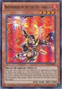 Brotherhood of the Fire Fist - Gorilla [CT11-EN003] Super Rare | Exor Games Summserside