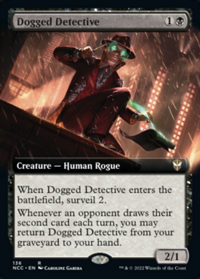 Dogged Detective (Extended Art) [Streets of New Capenna Commander] | Exor Games Summserside