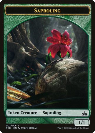 Saproling Token (003) [Rivals of Ixalan Tokens] | Exor Games Summserside