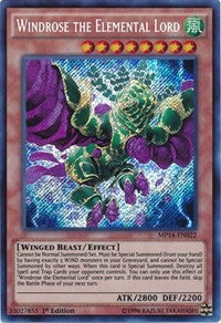 Windrose the Elemental Lord [MP14-EN022] Secret Rare | Exor Games Summserside