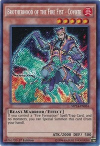 Brotherhood of the Fire Fist - Coyote [MP14-EN054] Secret Rare | Exor Games Summserside