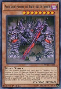 Archfiend Emperor, the First Lord of Horror [MP14-EN084] Rare | Exor Games Summserside