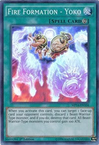 Fire Formation - Yoko [MP14-EN104] Super Rare | Exor Games Summserside
