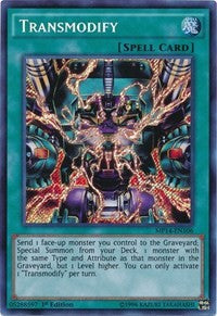 Transmodify [MP14-EN106] Secret Rare | Exor Games Summserside