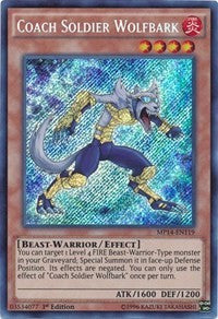 Coach Soldier Wolfbark [MP14-EN119] Secret Rare | Exor Games Summserside