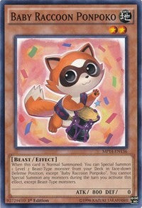 Baby Raccoon Ponpoko [MP14-EN136] Common | Exor Games Summserside