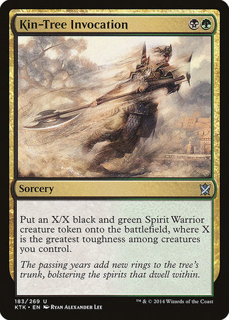 Kin-Tree Invocation [Khans of Tarkir] | Exor Games Summserside