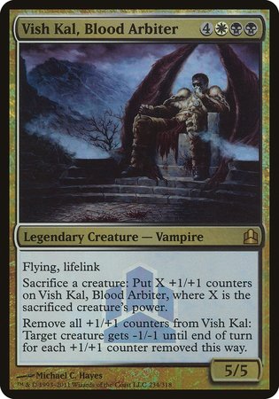 Vish Kal, Blood Arbiter (Commander Launch Promo) [Commander 2011 Launch Party] | Exor Games Summserside