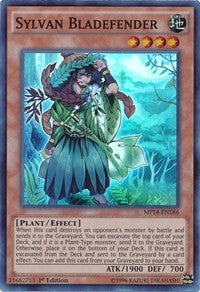 Sylvan Bladefender [MP14-EN186] Super Rare | Exor Games Summserside