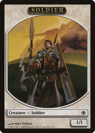 Soldier Token [Shards of Alara Tokens] | Exor Games Summserside