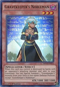 Gravekeeper's Nobleman [MP14-EN212] Ultra Rare | Exor Games Summserside