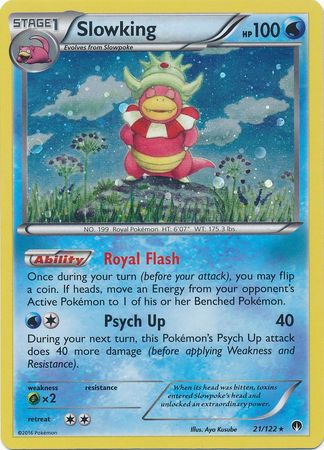 Slowking (21/122) (Cosmos Holo) [XY: BREAKpoint] | Exor Games Summserside