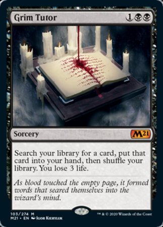 Grim Tutor [Core Set 2021] | Exor Games Summserside