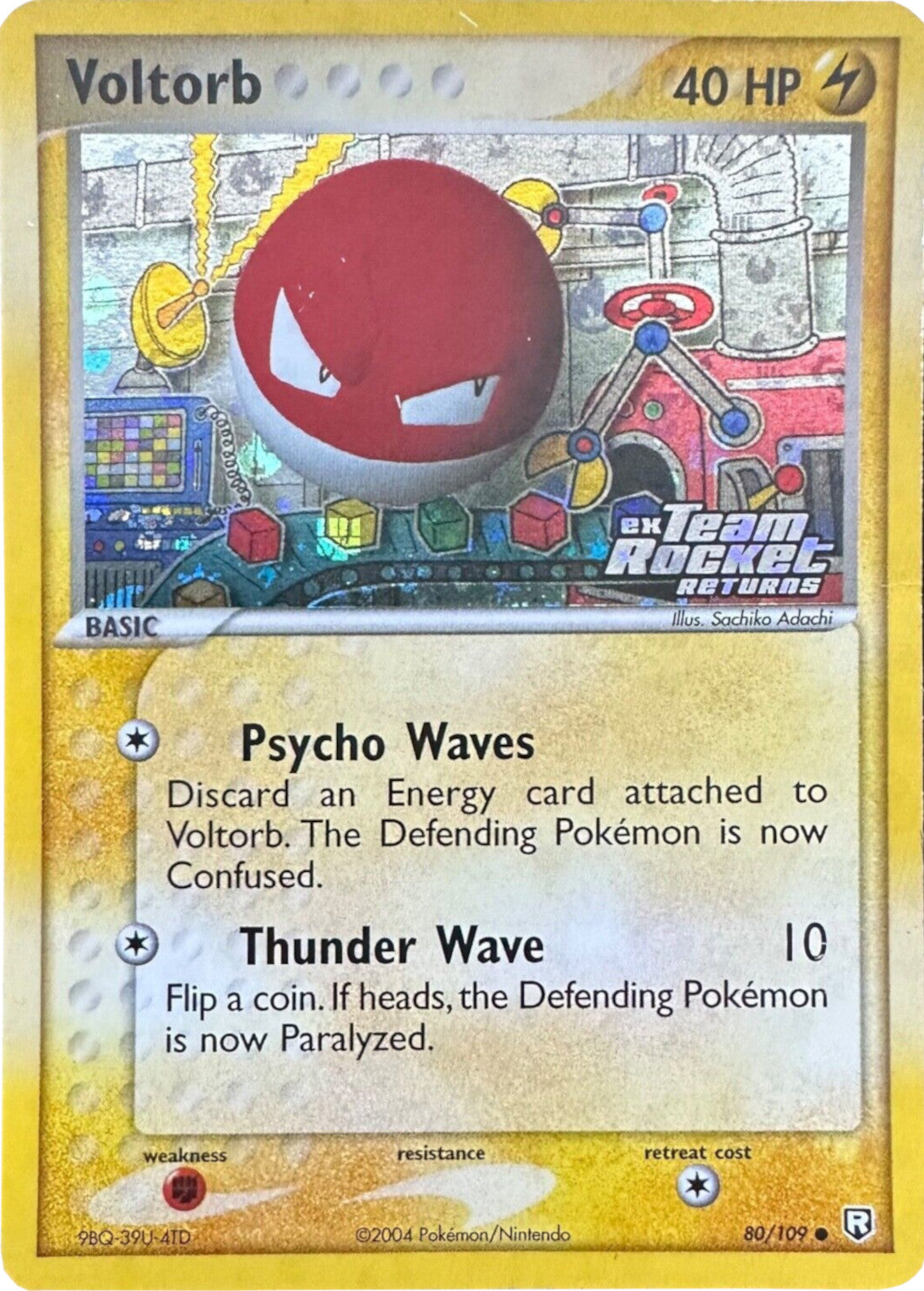 Voltorb (80/109) (Stamped) [EX: Team Rocket Returns] | Exor Games Summserside