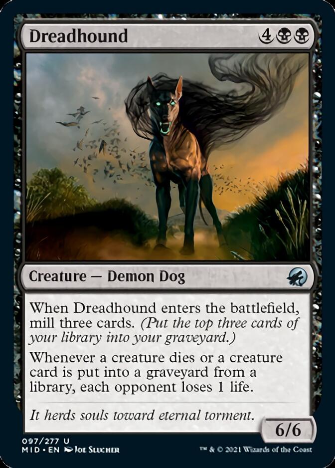 Dreadhound [Innistrad: Midnight Hunt] | Exor Games Summserside