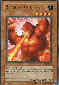 Berserk Gorilla [IOC-EN013] Rare | Exor Games Summserside