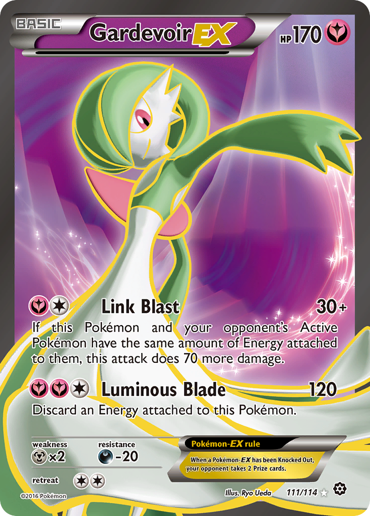 Gardevoir EX (111/114) [XY: Steam Siege] | Exor Games Summserside