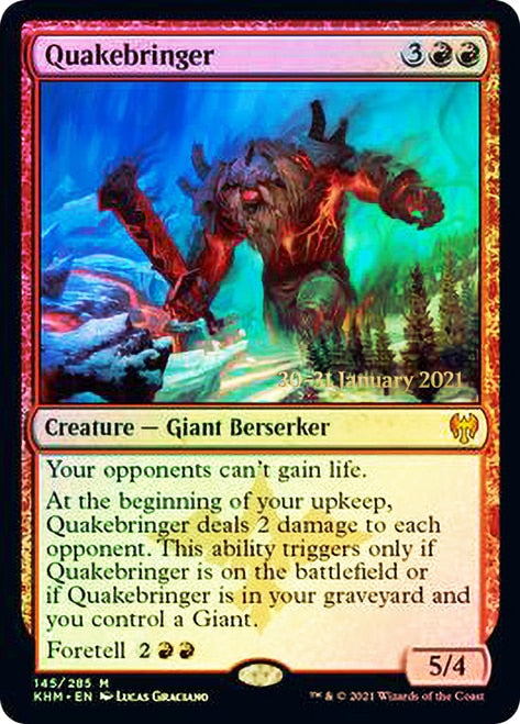 Quakebringer  [Kaldheim Prerelease Promos] | Exor Games Summserside