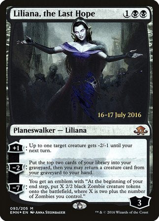 Liliana, the Last Hope [Eldritch Moon Promos] | Exor Games Summserside