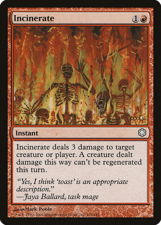 Incinerate [Coldsnap Theme Decks] | Exor Games Summserside
