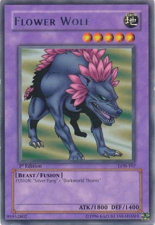 Flower Wolf [LOB-107] Rare | Exor Games Summserside