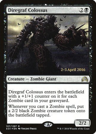 Diregraf Colossus [Shadows over Innistrad Promos] | Exor Games Summserside