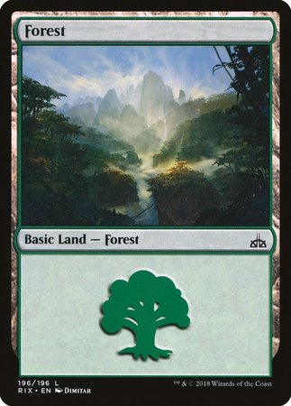 Forest [Rivals of Ixalan] | Exor Games Summserside