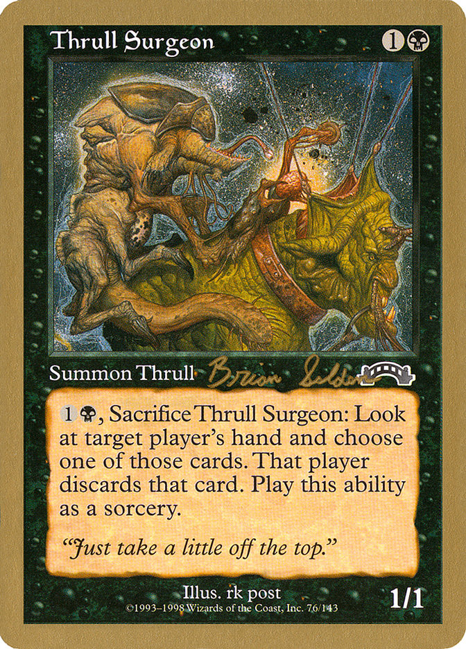 Thrull Surgeon (Brian Selden) [World Championship Decks 1998] | Exor Games Summserside