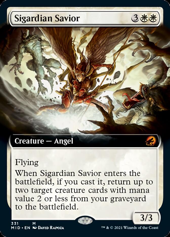 Sigardian Savior (Extended) [Innistrad: Midnight Hunt] | Exor Games Summserside