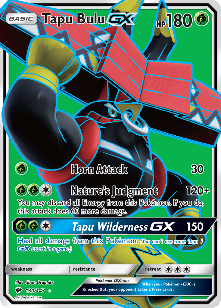 Tapu Bulu GX (130/147) [Sun & Moon: Burning Shadows] | Exor Games Summserside