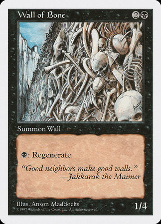 Wall of Bone [Fifth Edition] | Exor Games Summserside