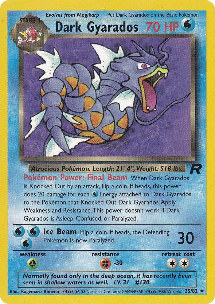 Dark Gyarados (25/82) [Team Rocket Unlimited] | Exor Games Summserside