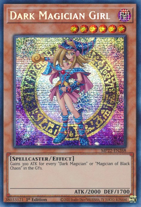 Dark Magician Girl [MP22-EN268] Prismatic Secret Rare | Exor Games Summserside