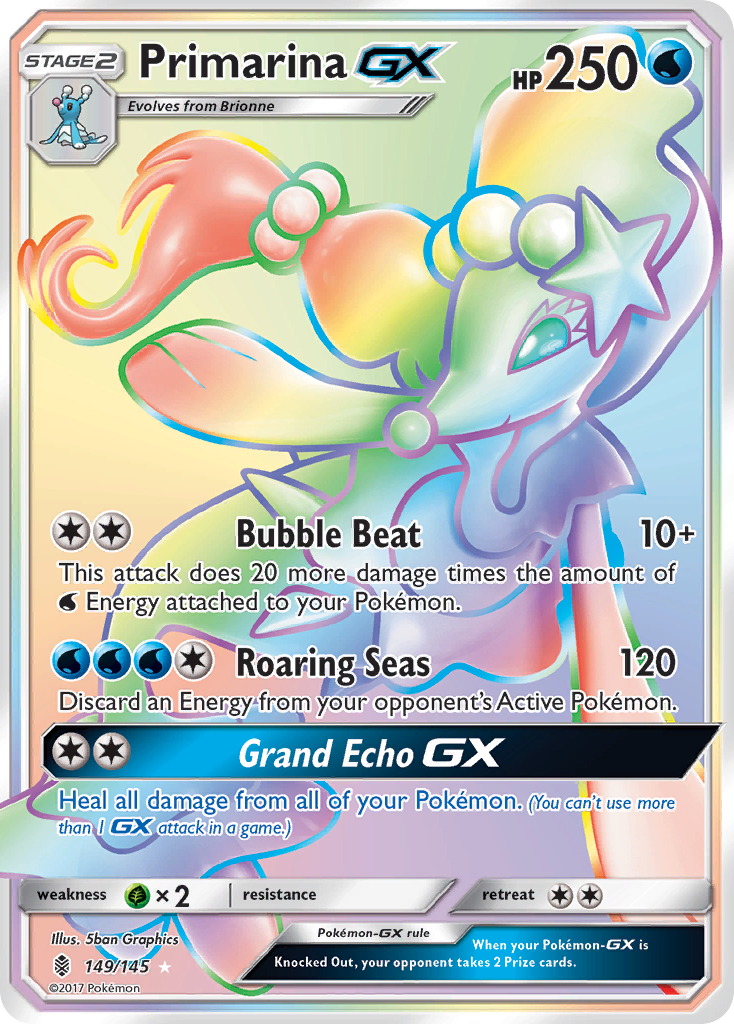 Primarina GX (149/145) [Sun & Moon: Guardians Rising] | Exor Games Summserside