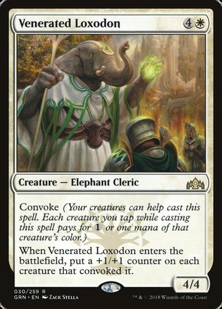 Venerated Loxodon [Guilds of Ravnica] | Exor Games Summserside