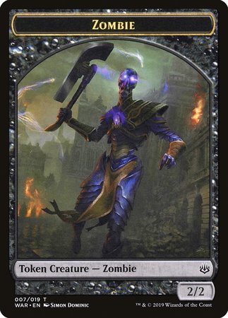 Zombie Token [War of the Spark Tokens] | Exor Games Summserside